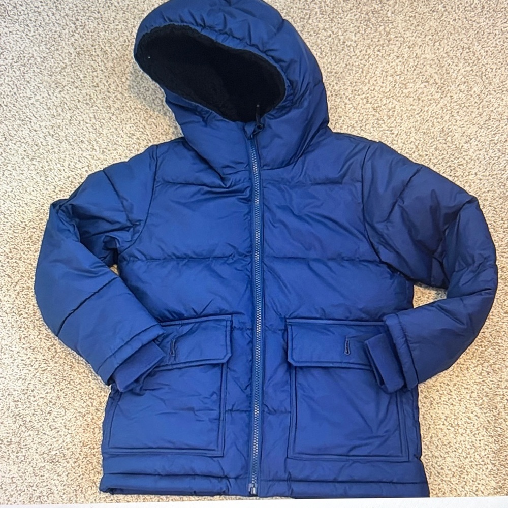 J. Crew Crewcuts Patch Pocket Puffer Jacket w/PrimaLoft, Small (6-7)